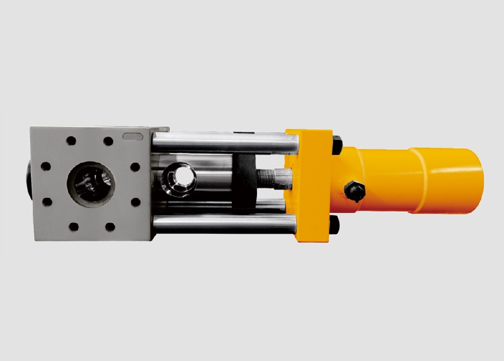 Single column dual station screen changer