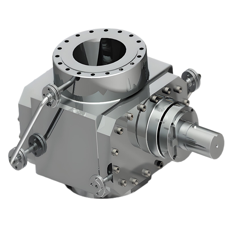 Melt conveying booster pump